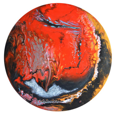 Mars in the body Pintura intitulada "Mars in the body" por Viktorija Rutskaja, Obras de arte originais, Acrílico