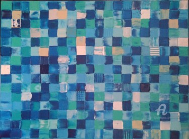 Peinture intitulée "winter" par Pascal Piguel, Œuvre d'art originale, Acrylique