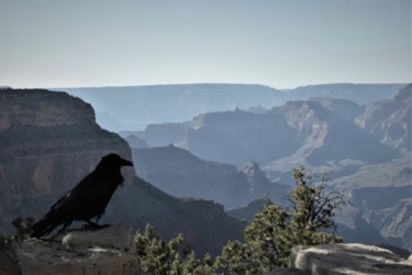 Photographie intitulée "le Grand Canyon" par Bernard Levy, Œuvre d'art originale, Photographie numérique