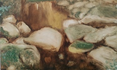 Pittura intitolato "Вода" da Nikolay Pavlenko, Opera d'arte originale, Olio