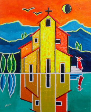 Peinture intitulée "Simple life" par Marc Felix, Œuvre d'art originale, Acrylique