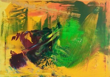 26/2020 #artistsupportpledge Painting titled "26/2020 #artistsupp…" by Renate Spalt (Loire), Original Artwork, Acrylic