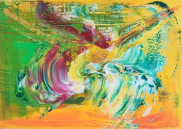 27/2020 #artistsupportpledge Painting titled "27/2020 #artistsupp…" by Renate Spalt (Loire), Original Artwork, Acrylic