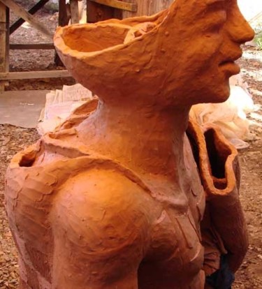 Escultura intitulada "Detalhe" por Alceo Luiz De Costa Dcosta, Obras de arte originais