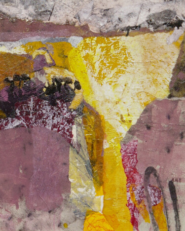 Collages titled "Soir d'hiver #artis…" by Helen Hill, Original Artwork, Collages