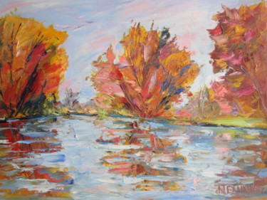 La bourrasque Peinture intitulée "La bourrasque" par Joel Jeanniot, Œuvre d'art originale, Huile
