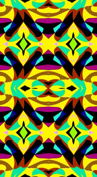 Digital Arts titled "Blue eyes" by Peter Jalesh, Original Artwork, Digital Painting
