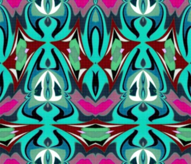 Digital Arts titled "Green Offerings" by Peter Jalesh, Original Artwork, Digital Painting