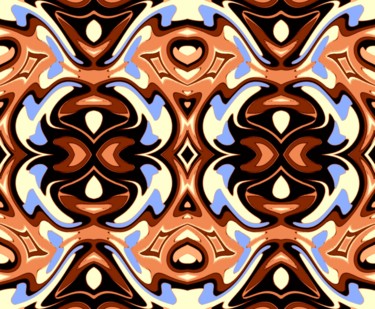 Digital Arts titled "Frosty Pearls" by Peter Jalesh, Original Artwork, Digital Painting