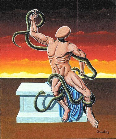 绘画 标题为“Insidia” 由Vincenzo Conciatori, 原创艺术品, 丙烯