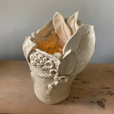 "Gypsophile" başlıklı Heykel Béatrice Couvret tarafından, Orijinal sanat, Kil