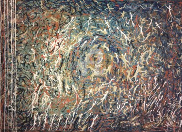 Peinture intitulée "COV2" par Laila Gauthier (LAILABAGAU), Œuvre d'art originale, Acrylique