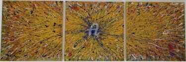 Peinture intitulée "COV3" par Laila Gauthier (LAILABAGAU), Œuvre d'art originale, Acrylique
