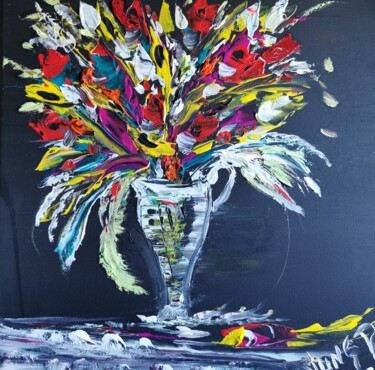 Peinture intitulée "Victory" par Pascal Jung, Œuvre d'art originale, Huile