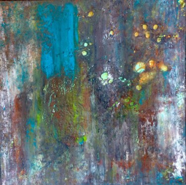 Peinture intitulée "Bulles" par Any, Œuvre d'art originale, Acrylique