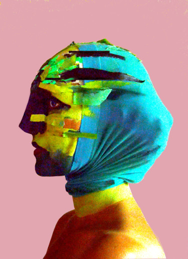 Photographie intitulée "Profil -et du temps" par Frhégo, Œuvre d'art originale, Photographie numérique