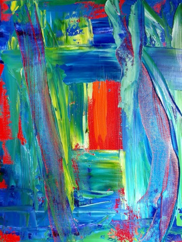Durchblick 1 Malerei mit dem Titel "Durchblick 1" von Wolfgang H. Schmutz, Original-Kunstwerk, Öl