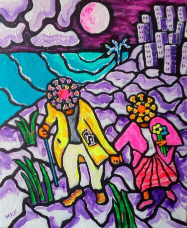 Peinture intitulée "Forever" par Marc Felix, Œuvre d'art originale, Acrylique