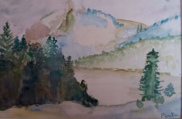 Lac Vallon en montagne