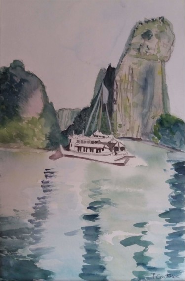 bateau en baie d'Along