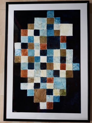 Painting titled "II. Brussel  - #art…" by Sandra Sousa, Original Artwork, Acrylic