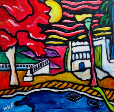 Peinture intitulée "Bajada." par Marc Felix, Œuvre d'art originale, Acrylique