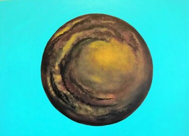 绘画 标题为“Terre, nouvelle.” 由Clo Vanoye, 原创艺术品, 丙烯 安装在木质担架架上