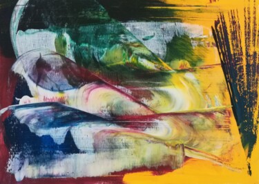 Painting titled "35/2020 #artistsupp…" by Renate Spalt (Loire), Original Artwork, Acrylic