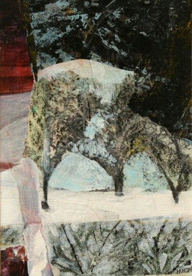 제목이 "Par la fenêtre#arti…"인 콜라주 Helen Hill로, 원작, 콜라주