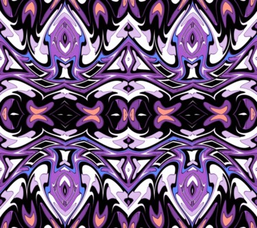 Digital Arts titled "Bushy Polyps" by Peter Jalesh, Original Artwork, Digital Painting