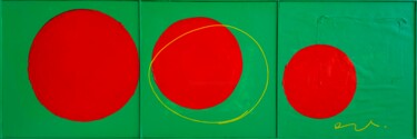 Peinture acrylique ETERNEL APPRENTI 绘画 标题为“Peinture acrylique…” 由Norbert Engel, 原创艺术品, 丙烯 安装在木质担架架上