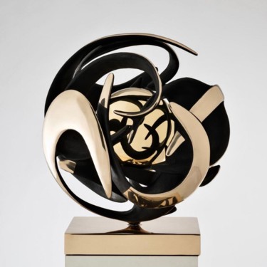 Sculpture titled "Altair" by Gianfranco Meggiato, Original Artwork, Bronze