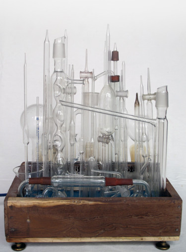 Design titled "Lampe "L'alchimiste"" by Alain Platet, Original Artwork, Luminaire