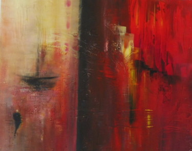 Peinture intitulée "aussi sous- vent" par Jocelyne Iché, Œuvre d'art originale, Acrylique