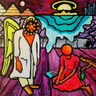 Peinture intitulée "The choice." par Marc Felix, Œuvre d'art originale, Acrylique
