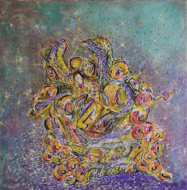 Peinture intitulée "Sans titre__collect…" par Phélix Ludop, Œuvre d'art originale, Acrylique