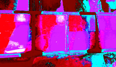 Digital Arts titled "Lost Red-Perdu Rouge" by Pablo Guillamon, Original Artwork, Digital Print