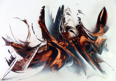 " Songe 1 " Bombes aérosols Pintura intitulada "" Songe 1 " Bombes…" por Airgone, Obras de arte originais, Tinta spray
