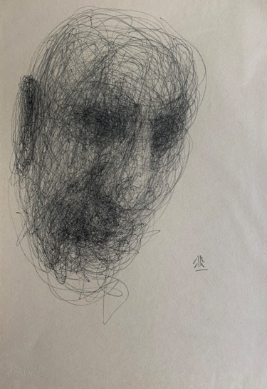 Dessin intitulée "doodle 2" par Jérôme Royer, Œuvre d'art originale, Encre