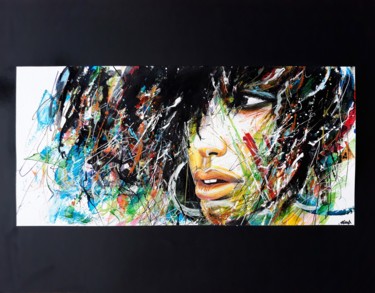 Painting titled "TROPICAL #artistsup…" by Fabien Ichouza, Original Artwork, Acrylic