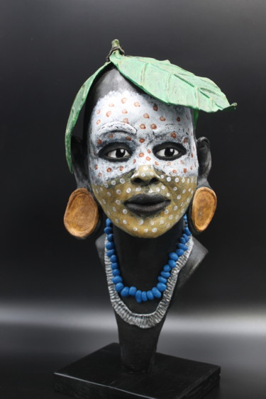 Sculpture intitulée "Zita" par Isabelle Fisson, Œuvre d'art originale, Terre cuite