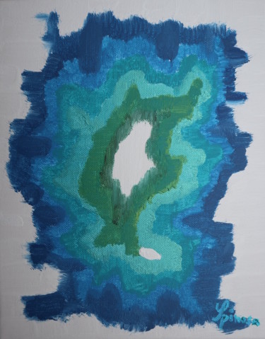 Painting titled "Améthyste" by Adam Spinosa, Original Artwork, Acrylic