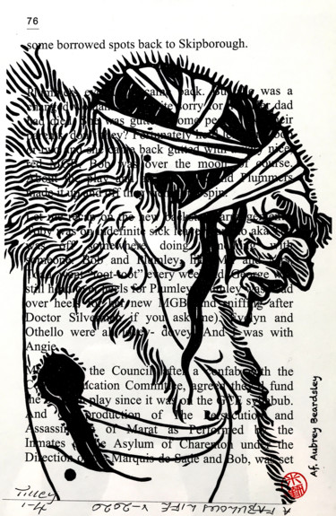 A Fabulous Life, Page 76 Printmaking titled "A Fabulous Life, Pa…" by Wilf Tilley, Original Artwork, Digital Print