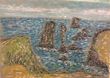 제목이 "Port Coton Belle Il…"인 미술작품 Bobdiyann로, 원작, 파스텔