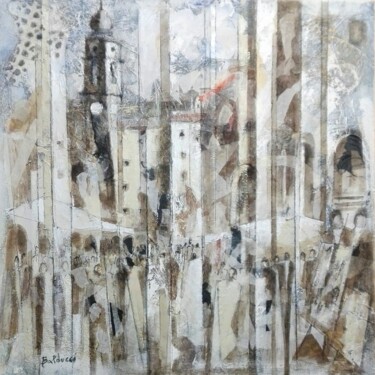 Peinture intitulée "Ricordi di una fest…" par Roberto Balducci, Œuvre d'art originale, Acrylique