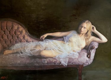 The Girl Who Stole My Heart Painting titled "The Girl Who Stole…" by William Oxer, Original Artwork, Oil