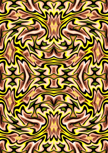Digital Arts titled "Hill Field" by Peter Jalesh, Original Artwork, Digital Painting