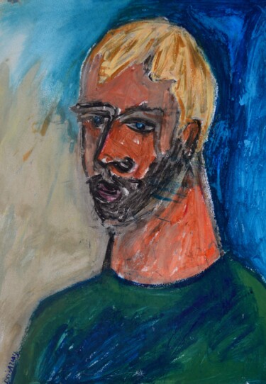 Peinture intitulée "PASCAL 2" par Pascal Briba, Œuvre d'art originale, Acrylique