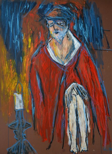 Peinture intitulée "SAINT VINCENT DE PA…" par Pascal Briba, Œuvre d'art originale, Acrylique