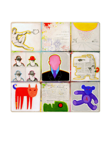 A new evolution Printmaking titled "A new evolution" by Frank Slabbinck, Original Artwork, Digital Print